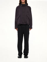 Nylon Double Pocket Jacket in Black