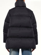 Nylon Puffer in Black