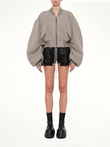 Secchia Cropped Flight in Dark Pearl