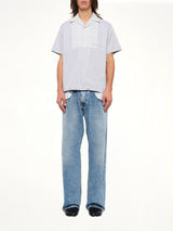 Short Sleeve Shirt in Pearl Grey