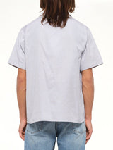 Short Sleeve Shirt in Pearl Grey