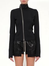 Stretch Wool Gary Jacket in Black