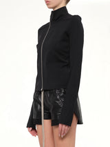 Stretch Wool Gary Jacket in Black