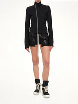 Stretch Wool Gary Jacket in Black
