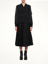 Suiting x Nylon Twill Jacket in Black