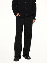 Sweat 5 Pocket Pants in Black