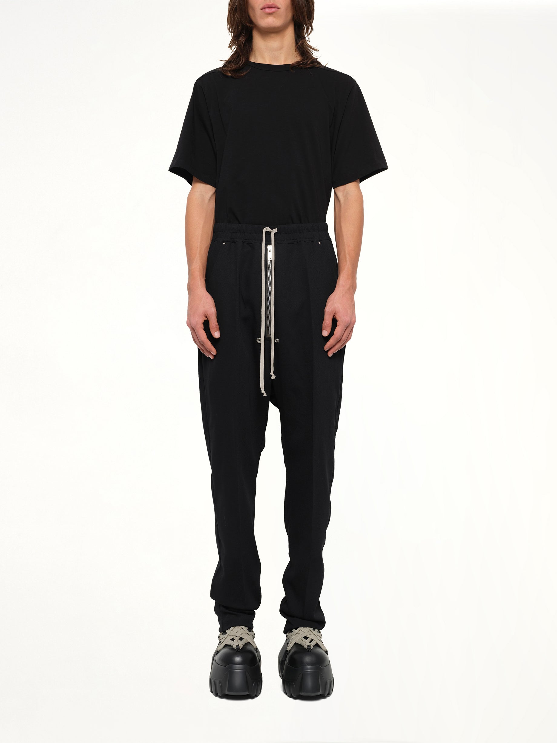 Wool Bela Pants in Black