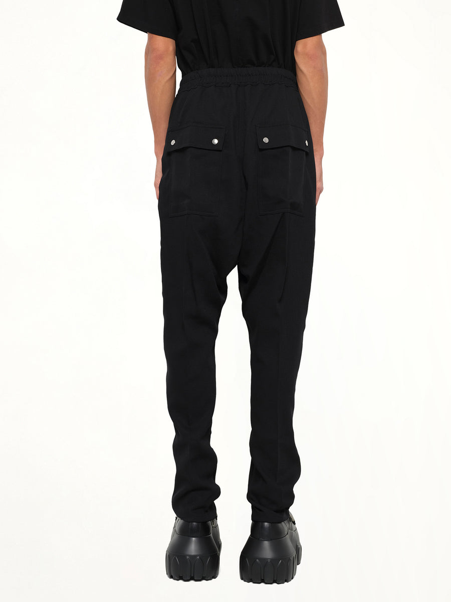 Wool Bela Pants in Black