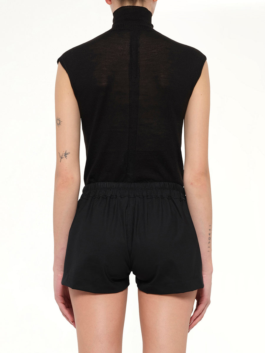Woven Wool FOG Boxers in Black