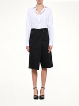 Wrap Shorts in Black