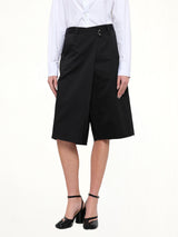 Wrap Shorts in Black