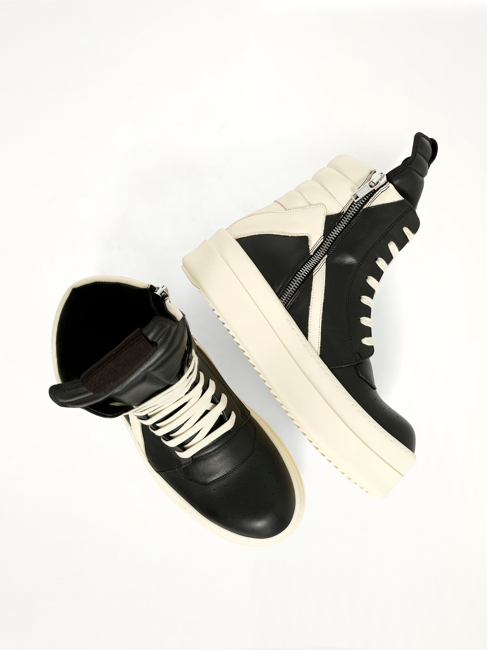 Mega Bumper Geobasket in Black/Milk
