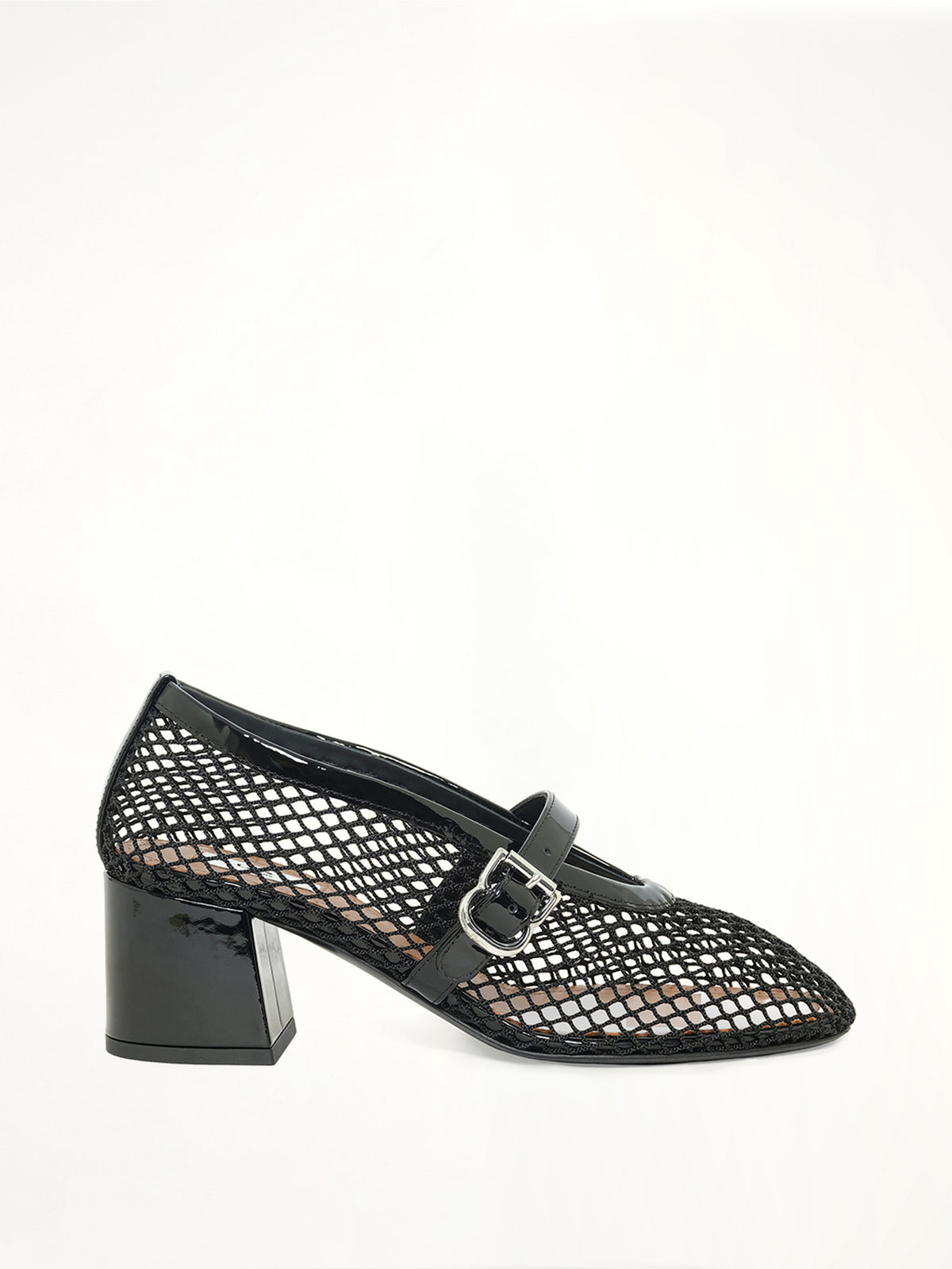 Fishnet Pumps H55 in Black