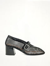 Fishnet Pumps H55 in Black