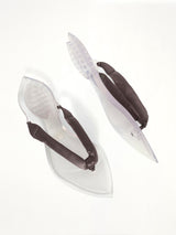 Invisible Padded Tongs in Anthracite/Dark Grey