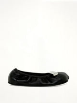 Lock Ballet Shoe in Black