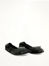 Lock Ballet Shoe in Black