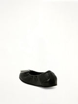 Lock Ballet Shoe in Black