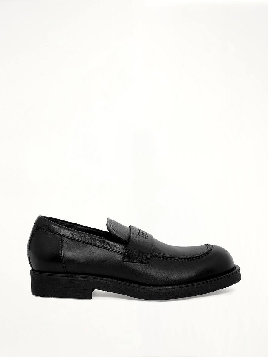 MM6 Mocassin in Black