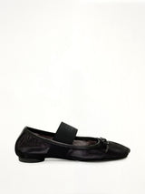 Mesh Ballet Shoe in Black