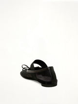 Mesh Ballet Shoe in Black