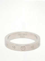 Number Reference Ring 4 mm in Palladium