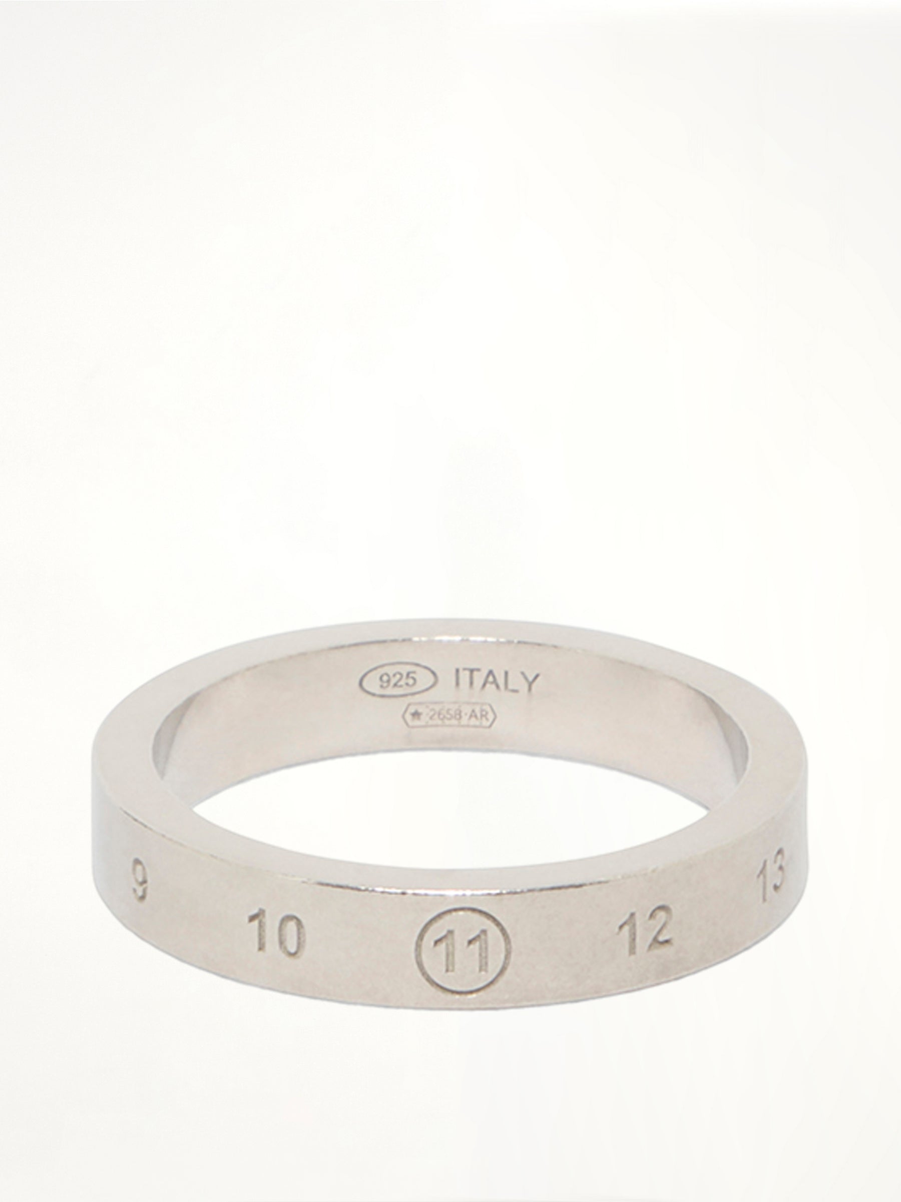 Number Reference Ring 4 mm in Palladium