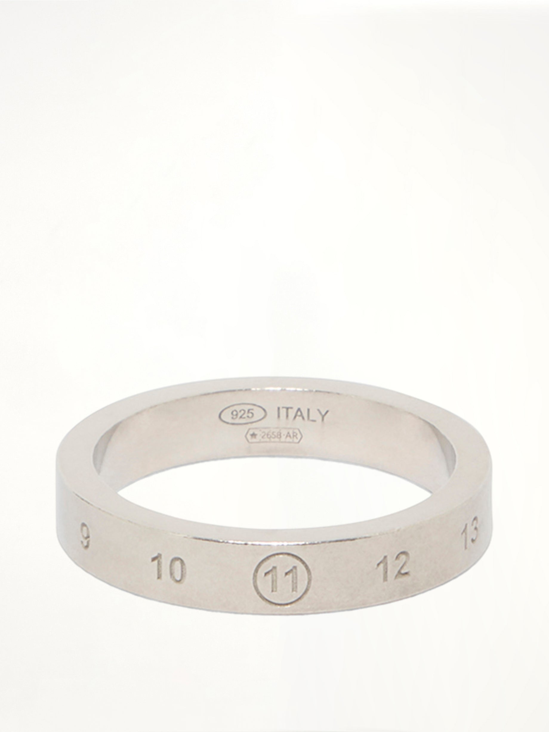Number Reference Ring 4 mm in Palladium