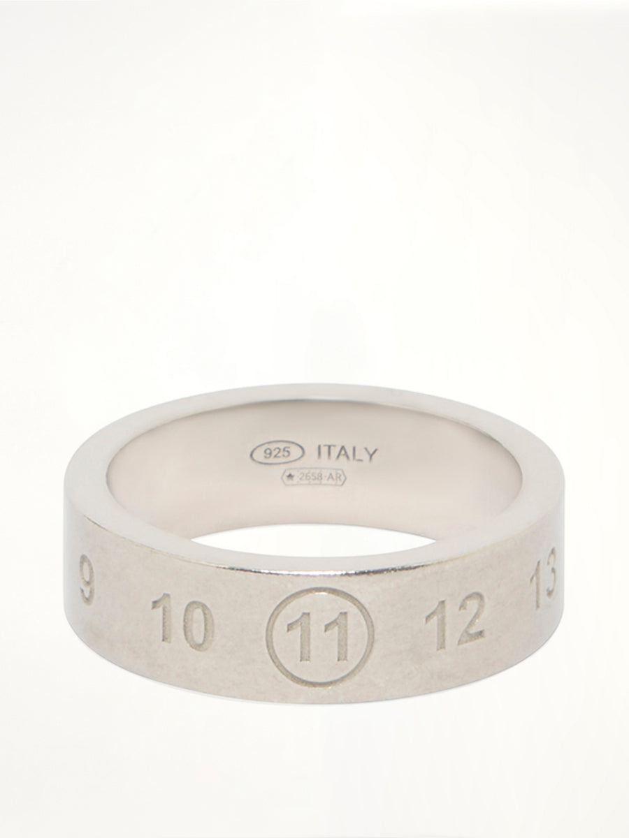 Number Reference Ring 6.5mm in Palladium