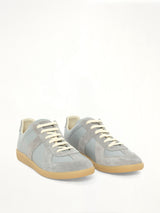 Replica Leather Sneaker in Dawn Blue