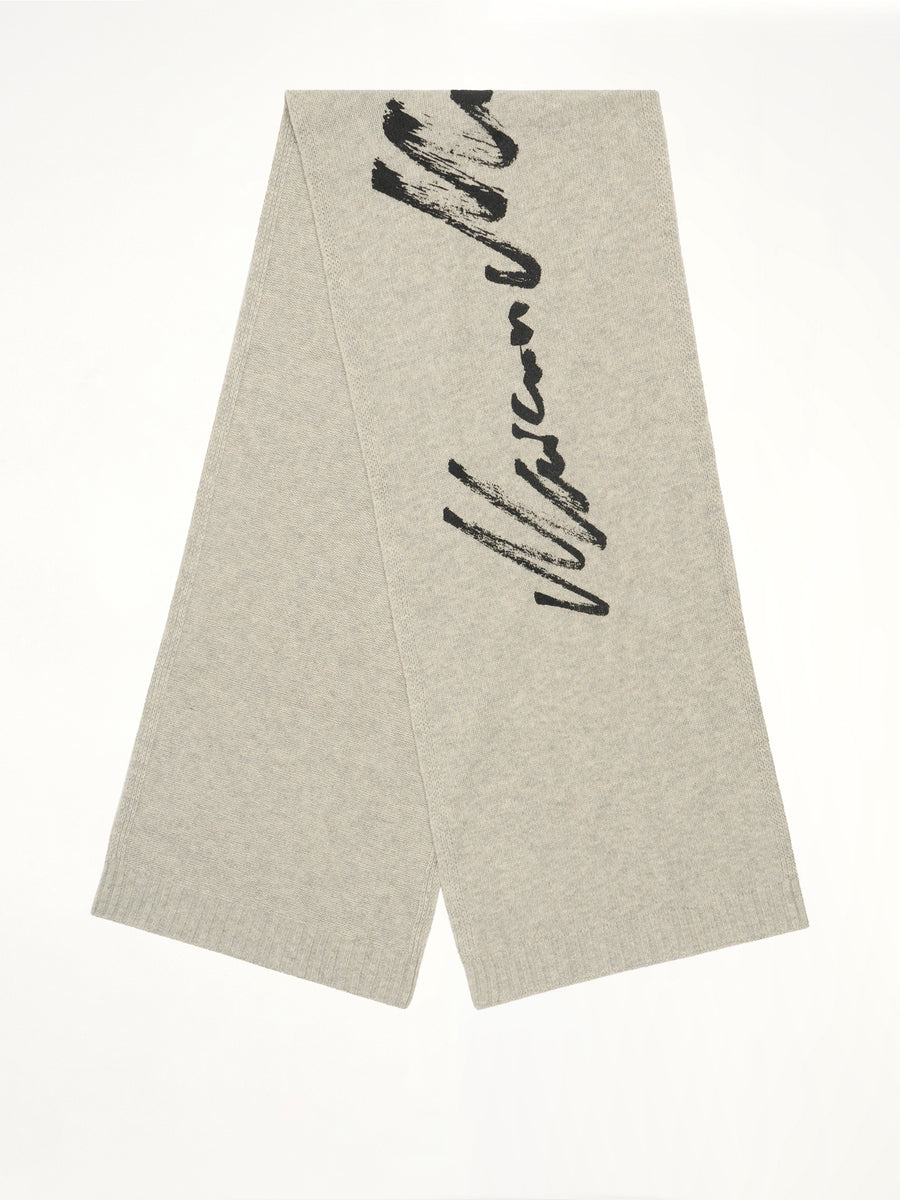 Signature Scarf in Grey Melange