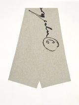 Signature Scarf in Grey Melange