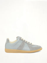 Replica Leather Sneaker in Dawn Blue