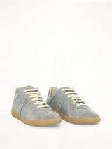 Replica Leather Sneaker in Dawn Blue