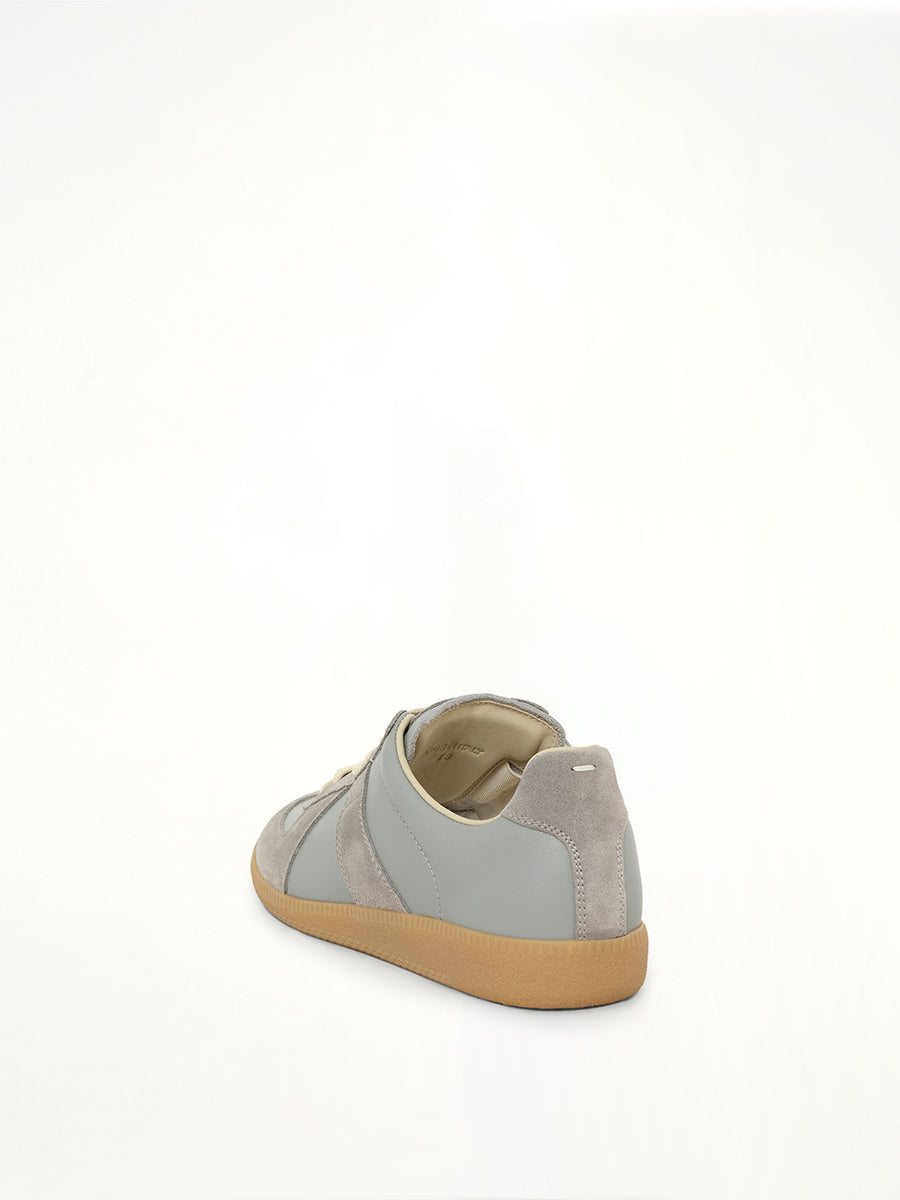 Replica Leather Sneaker in Dawn Blue