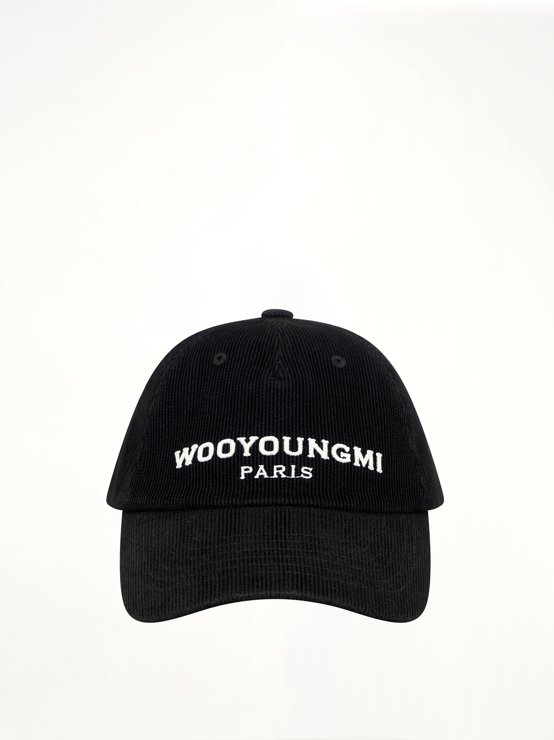 Wooyoungmi Paris Cap in Washed Black