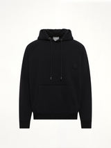 Back Print Hoodie in Black