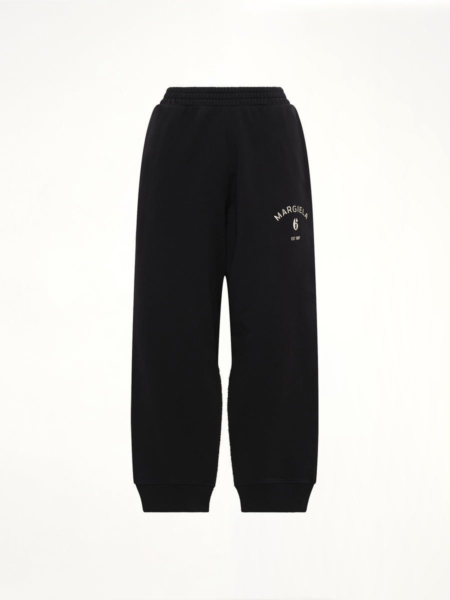 Cotton Sweatpants in Black