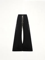 Cotton Twill Heizer Belas in Black