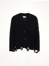 Gauge 3 Cardigan in Black