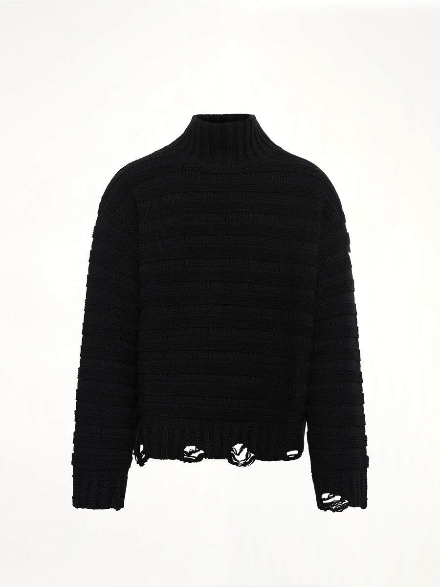 Gauge 3 Turtleneck in Black