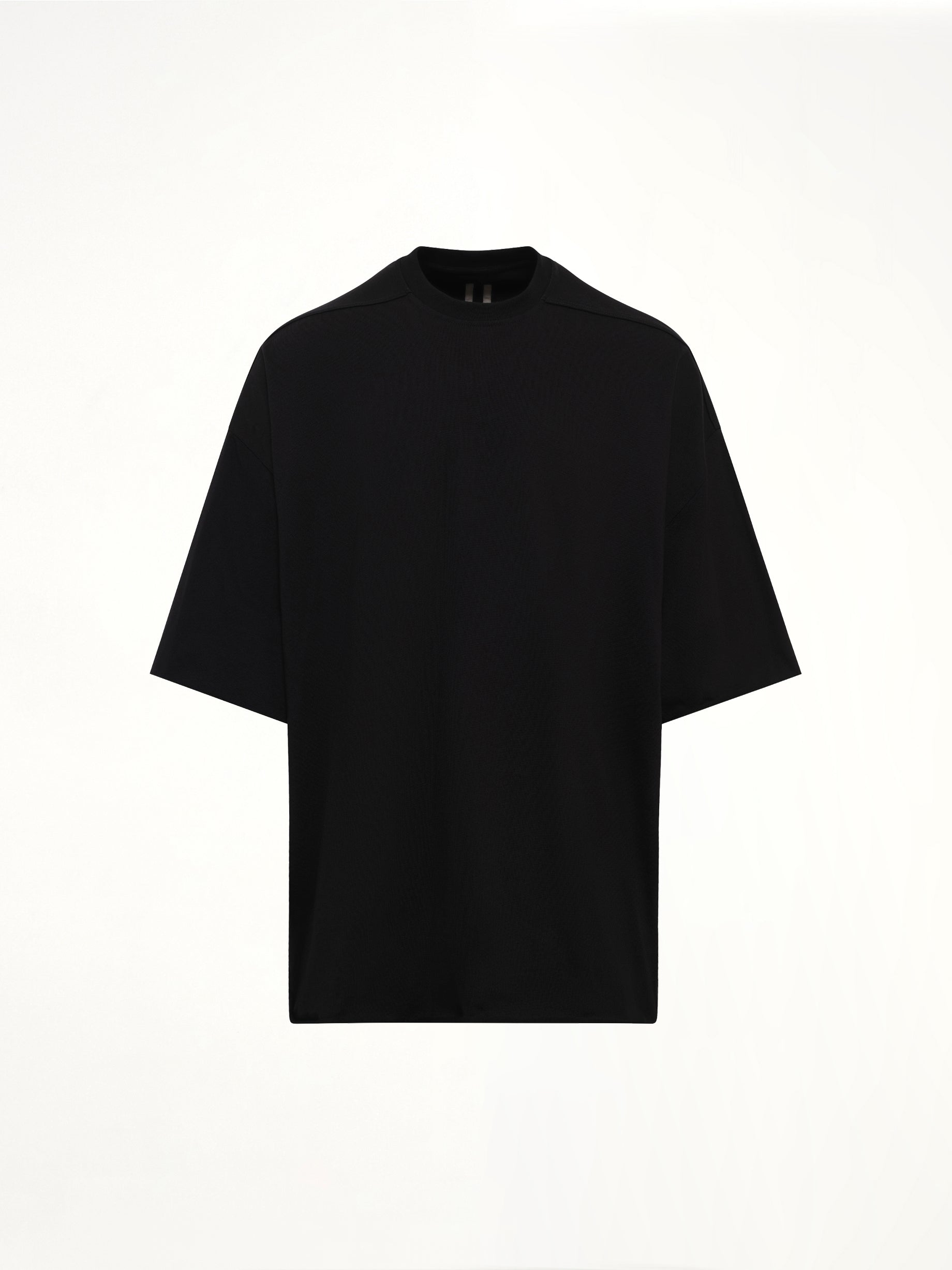 Heavy Jersey Tommy T-Shirt in Black