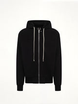 Heavy Jersey  Windbreaker in Black