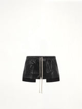Lamb Leather FOG Boxers in Black