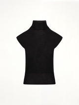 Lightweight Wool SL Turtle in Black