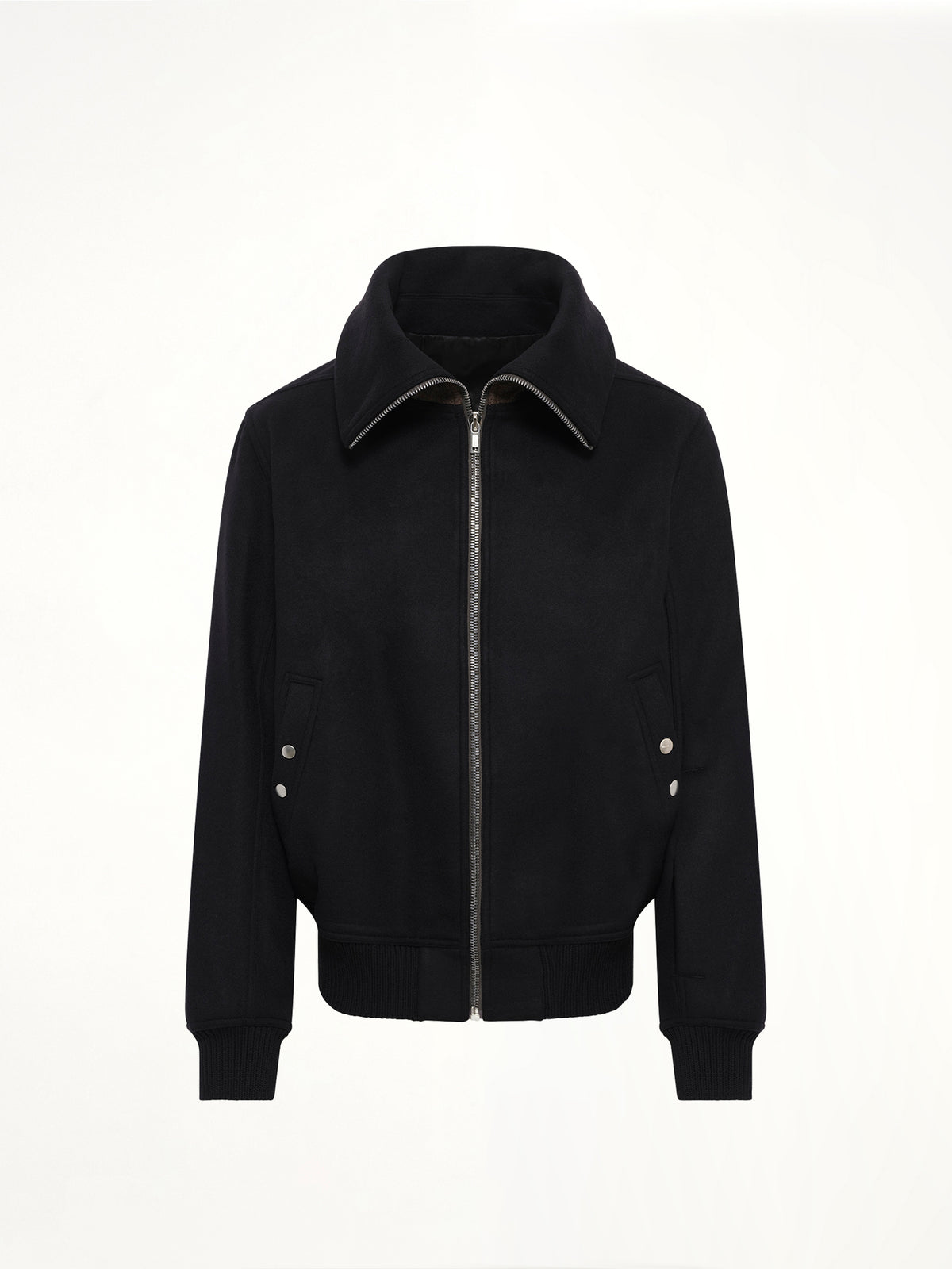 Melton Dracuflight Jacket in Black