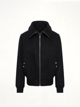 Melton Dracuflight Jacket in Black
