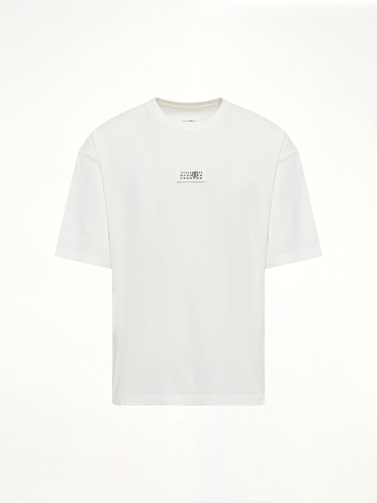 MM6 Patch T-Shirt in Off White