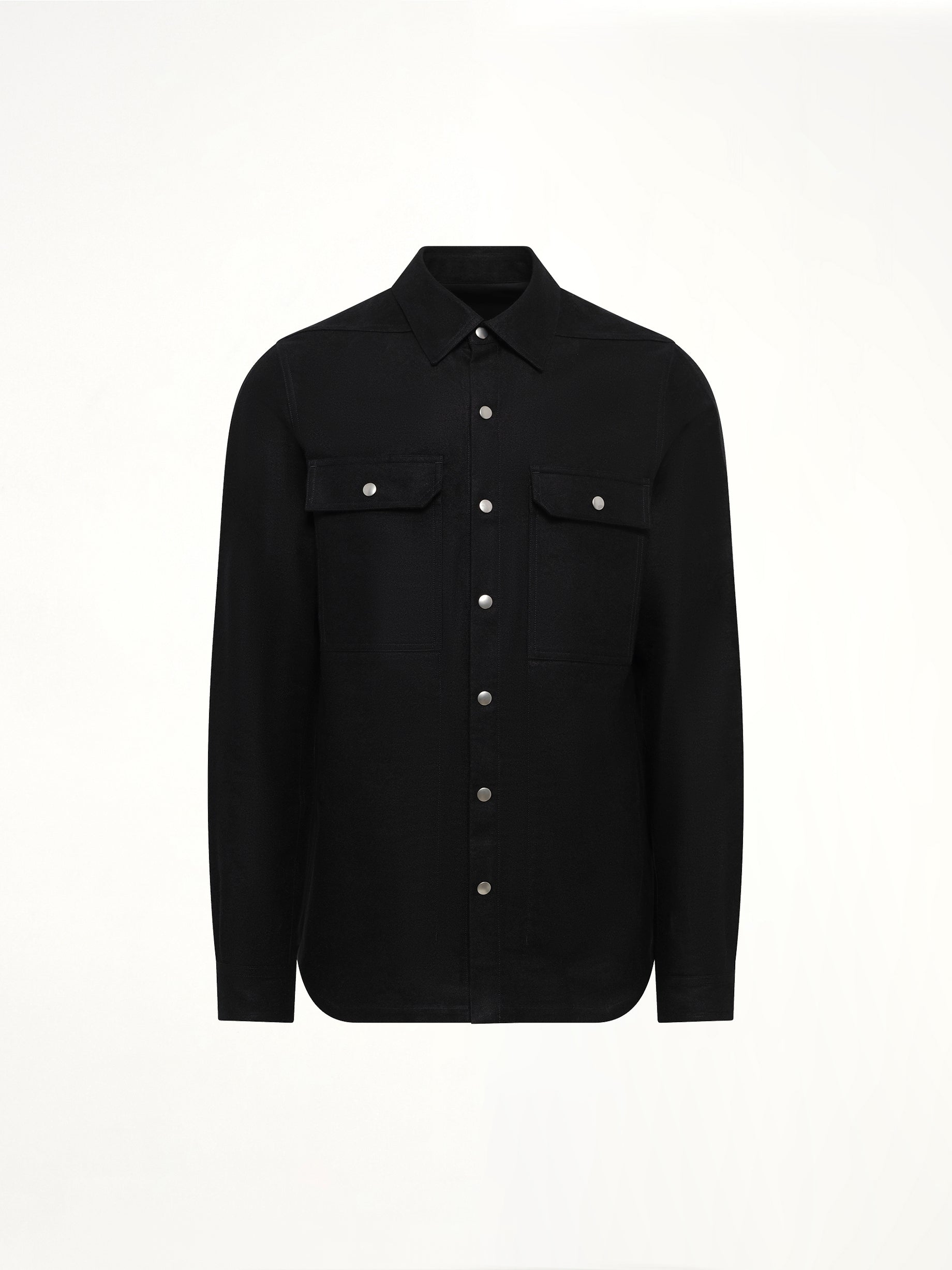 Moleskin Outershirt in Black