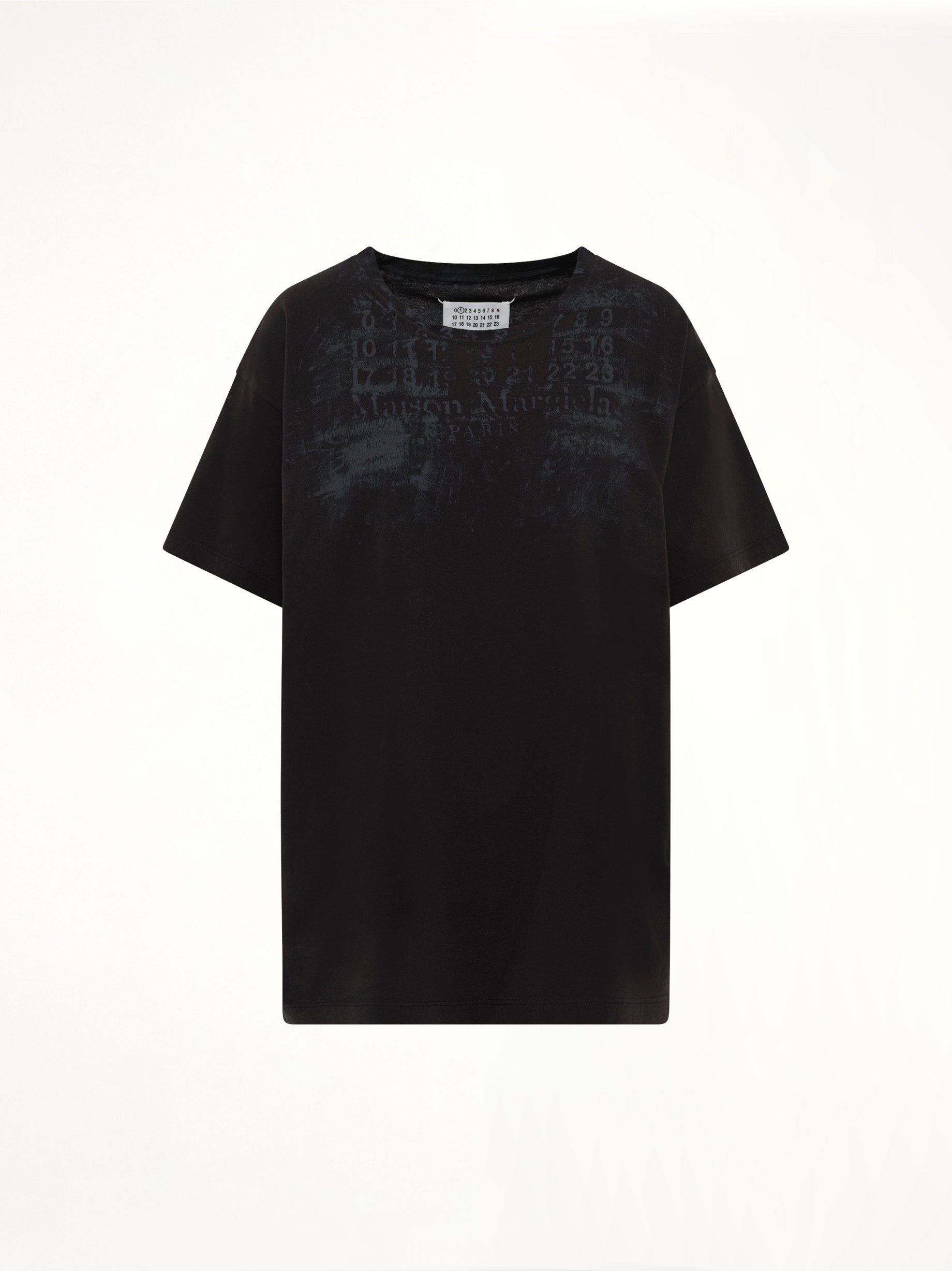 Numbers Regular T-Shirt in Carbon